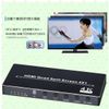 ELEVIEW EHD-906N HDMI Split-Screen Switcher, Multi-Viewer, 4K @ 30Hz Support, 4 Input, 1 Output, 4 Split Display (PBP) HDMI Switcher, Seamless, Instant Switching, Automatic Screen Switching, Live