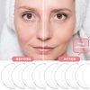 12 pieces Silicone Eye Wrinkle Pads Anti Aging Silicone Pads Reusable Reduce Skin Wrinkles Patches Cleavage Pads for Mouth and Eyes Smile Fine Lines (Transparent)