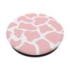 PopSockets Cow Print Pattern in Pastel Pink PopSockets Swappable PopGrip