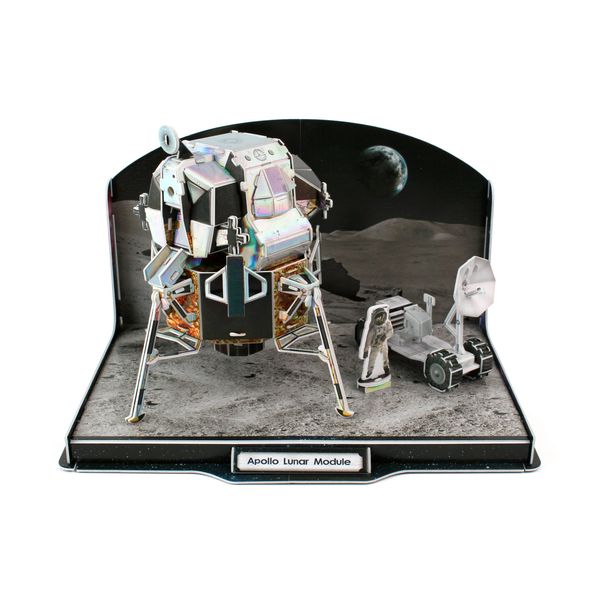 Daron Lunar Module 3D Puzzle (104-Piece)