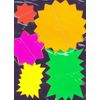 2 X Fluorescent Stars - Assorted Colours (Pack of 50)