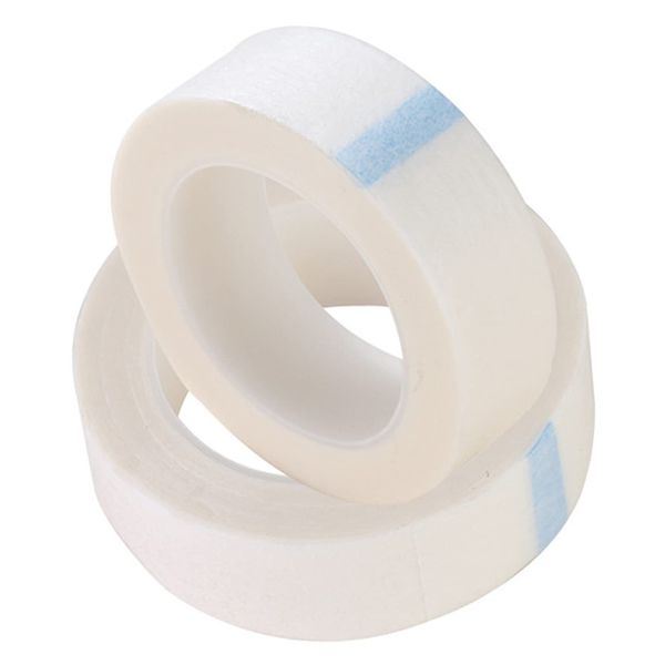 2 Rolls Micropore Surgical Tape,Hypoallergenic,1.25cm X 9mTearable Surgical Tapes Wound Dressing Tapes,Non Woven Medical Tape for First Aid Medical Tape&Taping Bandages Eyelid Stickers DIY