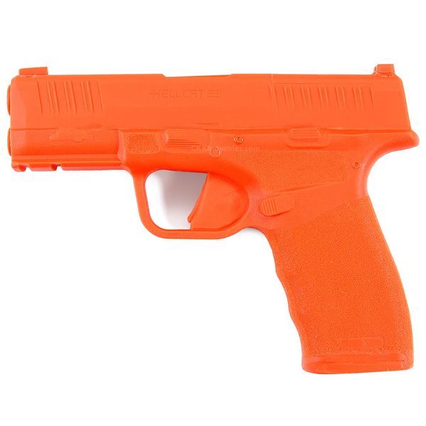 American Safety Trainer - (Compatible with Springfield Armory Hellcat Pro) - Non-Functional Solid Polymer Gun - Blaze Orange - U.S.A. - Fits Model Specific Holsters