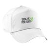 Flox Creative White Baseball Cap Bring me More Boos