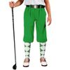 Golf Knickers - 'Par 3' Youth Lime Microfiber - XS 6-7 (22")