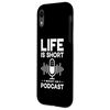 iPhone XR Start a Podcast - Seize the Mic Case