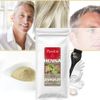 Henna Men's PASSION HENNA Passion Henna (Ash Gray | No Color if used for Black Hair) with Complete Kit | Organic Agriculture x Chemical Free x 2019 Supply Leaves