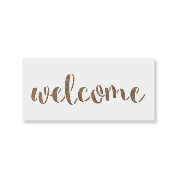 Welcome Stencil - Design Unique Statements for Every Occasion, Welcome Paint Stencils