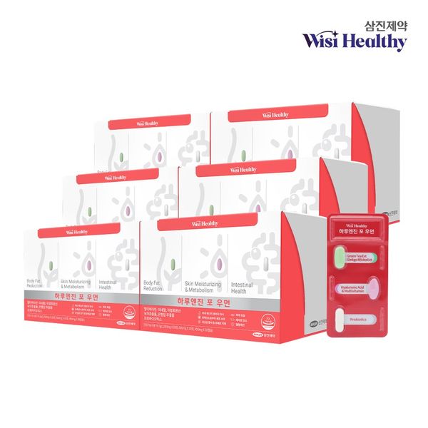 [Samjin Pharm] Wish Healthy Haru Engine For Women 6 months supply 6 boxes, 30 doses, 6 packs