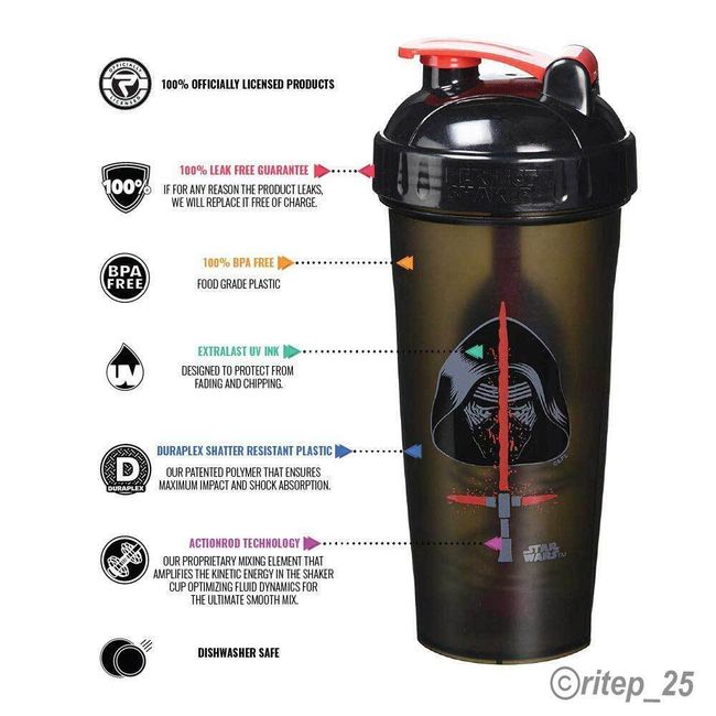 Perfect Shaker Star Wars Series Kylo Ren Shaker Cup Bottle LARGE