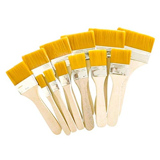 2864 PPLS Value Multi-Purpose Brush Paint Brush Nylon Bristles Assortment Width: 0.5 - 3.0 inches (1.2 - 7.5 cm)