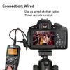 Wireless Shutter Release Timer Remote Control with 2 Connecting Cables E3/N3, Pixel Shutter Release Cable Compatible for Canon Eos Cameras, 80M+ Remote Distance