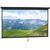 Manual Pull Down Projector Projection Screen Home Theater Movie 100" 16:9 Black