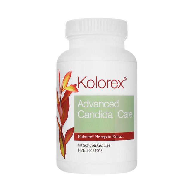 Advanced Intestinal Care for Candida by Kolorex (2 Bottles)