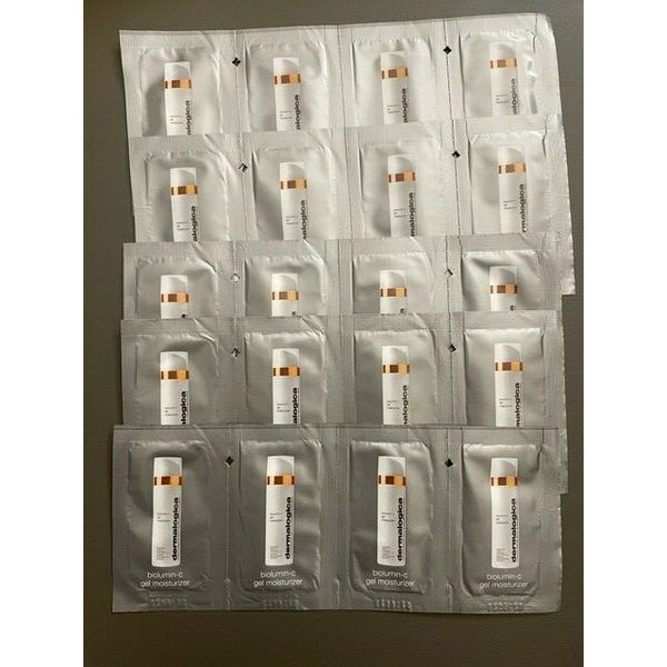20 PCS Dermalogica Biolumin C Gel Moisturizer 20 SAMPLES / NEW& FRESH