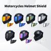 VCOROS K6 Helmet Visor Replacement - K6 Helmet Visor Motorcycle Face Shield Replacement for K6 K6s (Chrome Silver)