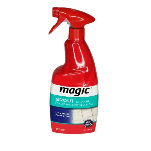 Magic Ceramic Porcelain Tile GROUT CLEANER, Protect Against Re-Soiling 30 Fl Oz