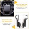 Carbon fiber Central Console Dash Decor Cover Panel Trim Kit for 4Runner 2010-19