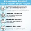Kids Immune Support – Zero Additives – 60 Capsules - Non-GMO Immune Support for Kids