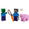 LEGO Minecraft: Steve Zombie and Pig Lot