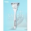 Chic Schick Hydro Silk Salon Plus Holder with Blade for Women Razor Skin Guard, White, 1 Piece (x1)