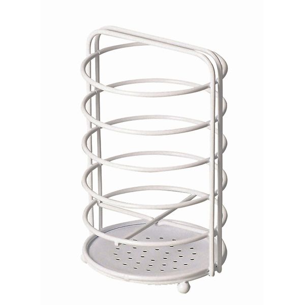 Pearl Metal Tool Stand, White, 7.3 inches (18.5 cm), Blank Kitchen HB-4445