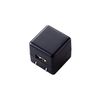 Elecom Audio AC Charger/CUBE/1A Output/USB1P/Black