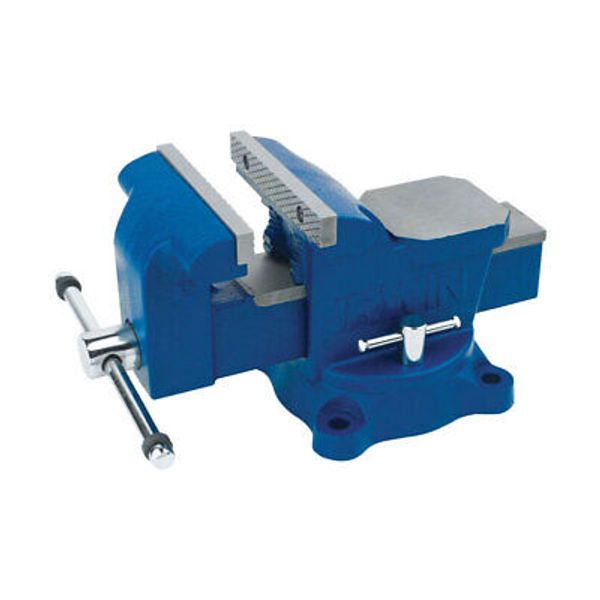 Irwin 226306ZR 6 in. Steel Workshop Bench Vise Swivel Base