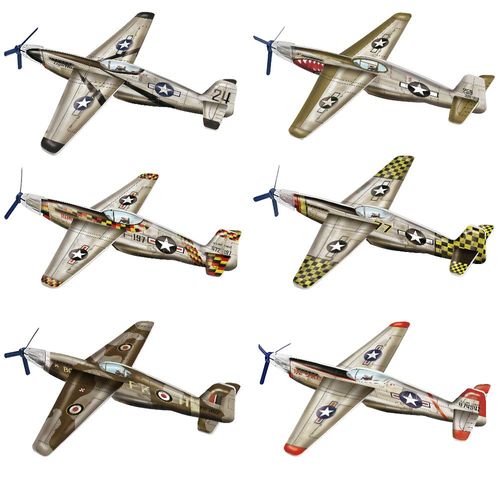 JOYGOGO 24 Pack War Glider Planes, Toy Glider Plane, 6 Different Designs Party Favors for Kid, Easy Assembly, Valentines Airplanes, Birthday Party Favor, Carnival Prizes