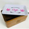 Im a Little High Maintenance Pink Rolling Box Set Stash Box Walnut Rolling Tray