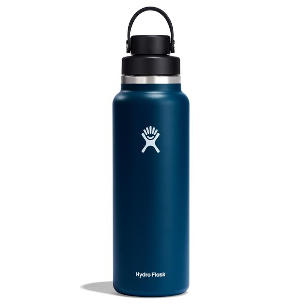 Hydro Flask 40 Oz Stainless Steel Double-wall Wide Flex Chug Cap Indigo