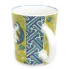 九谷焼 Pottery Mug Yoshida having Round between Stamped Replacement