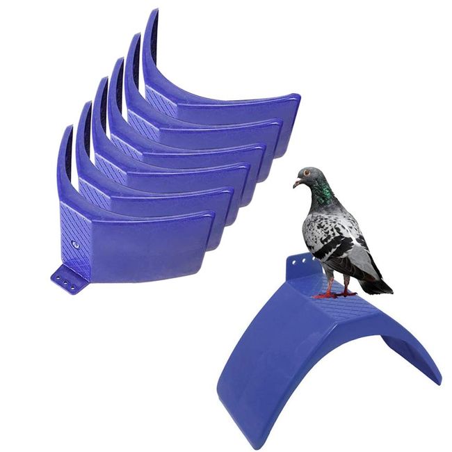 Dove Rest Stand, PeSandy 6PCS Lightweight Pigeons Rest Stand Bird Perches for Dove Pigeon and Other Birds, Durable Plastic Pigeon Perches Roost Bird Dwelling Stand Support Cage Accessories