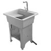 Freestanding Plastic Utility Sink Laundry sink Size:31.5*22.0