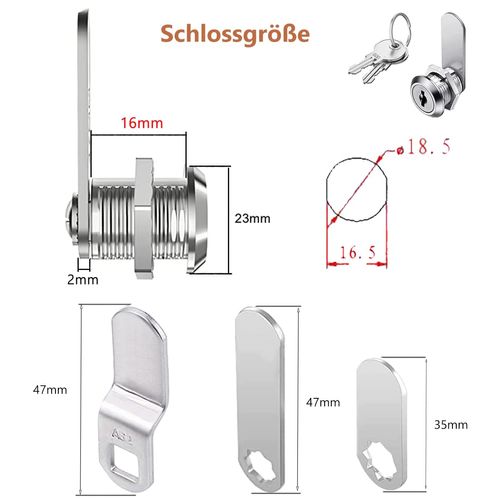 cabinet lock,drawer lock,generic drawer lock locker locks，standard size cam lock with keys for cupboard,letterbox,mailbox(16mm)