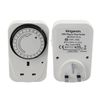 Kingavon BB-TS210 24 Hour Plug-in Timer, White, Socket Set 3 Pack