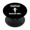 Jumping Rope Boxing Workout Jump Skipping Rope Jumping PopSockets Swappable PopGrip