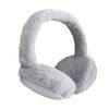 IHCEMIH Women's Earmuffs, Plush Foldable Winter Accessories, Grey