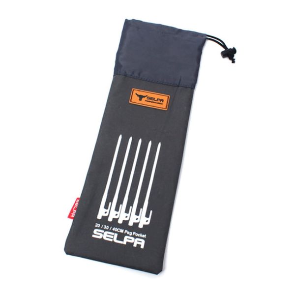wumio Peg Storage Bag, Peg Case, Storage Bag, Camping, Lightweight, Compact