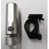 SAGISAKA 44502 Bicycle Light Auxiliary Light, Compact LED Light, Silver