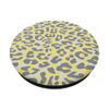 Yellow Leopard Cheetah Animal Print PopSockets Swappable PopGrip