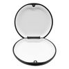 Nicear Slim Retainer Case Retainer Container With Magnetic Closure Mouthguard Box Aligner Case Black