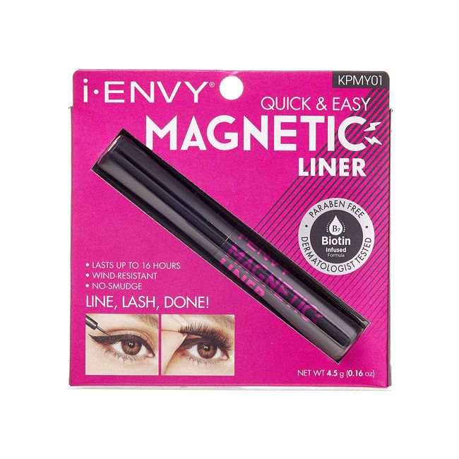 KISS i Envy Magnetic Eyeliner Wind Resistant, Last Up To 16hrs