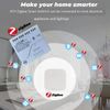 LETLINK 4 Channel DC7-32V or USB 5V Zigbee Controller, APP Remote Control with Inching/Self-Lock/Interlock modle，Works with Tuya Zigbee Gateway (4 CH 7-32V)