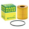 MANN-FILTER HU 711/51 x Ölfilter - für Pkw + Transporter