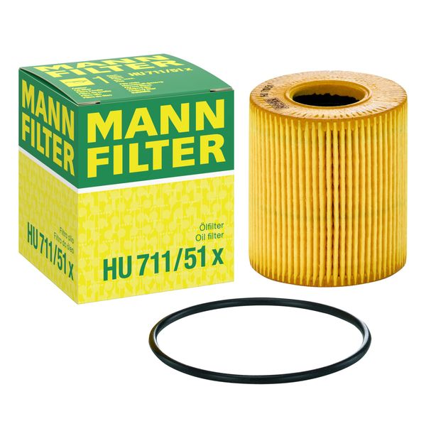 MANN-FILTER HU 711/51 x Ölfilter - für Pkw + Transporter