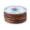 A Roll of Electrical Wire + Colored Insulation Cable,P/N B-30-1000 280M 8-Wire Colored Insulation Test Wrapping Wire Tinned Copper Solid Cable
