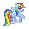 My Little Pony Rainbow Dash Party Balloon