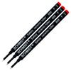 SCHMIDT 3 Pack 888 Red Fine Rollerball Refill