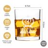 Joymaking Whiskey Glasses Gifts - 50 Years of Being Awesome, 50th Birthday Gifts Men Women, Mens 50th Birthday Gifts, 50th Birthday Decorations, Dad Uncle Gifts, 50th Birthday Gifts for Men 310ml